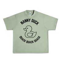 Oil Green nanny duck quack quack quack Urban Heavy Tee - artisFamous