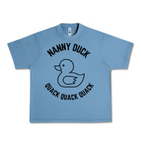 Pebble Blue nanny duck quack quack quack Urban Heavy Tee - artisFamous