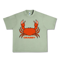 Oil Green crabby Urban Heavy Tee - artisFamous