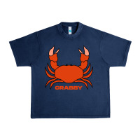 Navy crabby Urban Heavy Tee - artisFamous