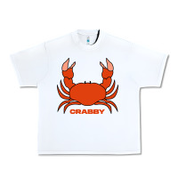 White crabby Urban Heavy Tee - artisFamous