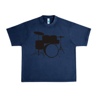 Navy drums drummer Urban Heavy Tee - artisFamous