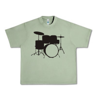 Oil Green drums drummer Urban Heavy Tee - artisFamous
