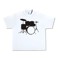 White drums drummer Urban Heavy Tee - artisFamous