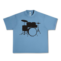 Pebble Blue drums drummer Urban Heavy Tee - artisFamous