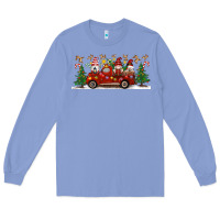 Colony Blue Christmas Gnome Truck Long Sleeve Tee - Artiststas