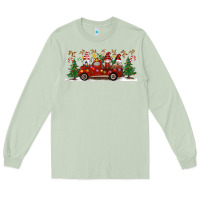 Matcha Christmas Gnome Truck Long Sleeve Tee - Artiststas