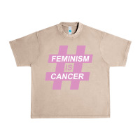 French Oak feminism is cancer Urban Heavy Tee - artisFamous