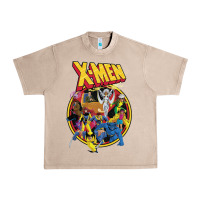 French Oak x m.e.n ani.ma.ted series retro 90s t shirt Urban Heavy Tee - artisFamous