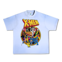 Grape Ice x m.e.n ani.ma.ted series retro 90s t shirt Urban Heavy Tee - artisFamous