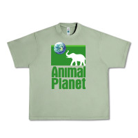 Oil Green ANIMAL PLANET Urban Heavy Tee - artisFamous