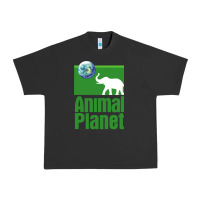 Pigment Black ANIMAL PLANET Urban Heavy Tee - artisFamous