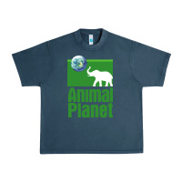 Midnight Navy ANIMAL PLANET Urban Heavy Tee - artisFamous