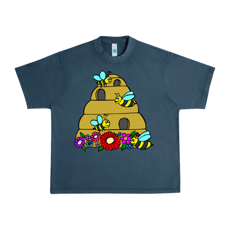 Bee Hive Urban Heavy Tee by artisFamous | Teevron