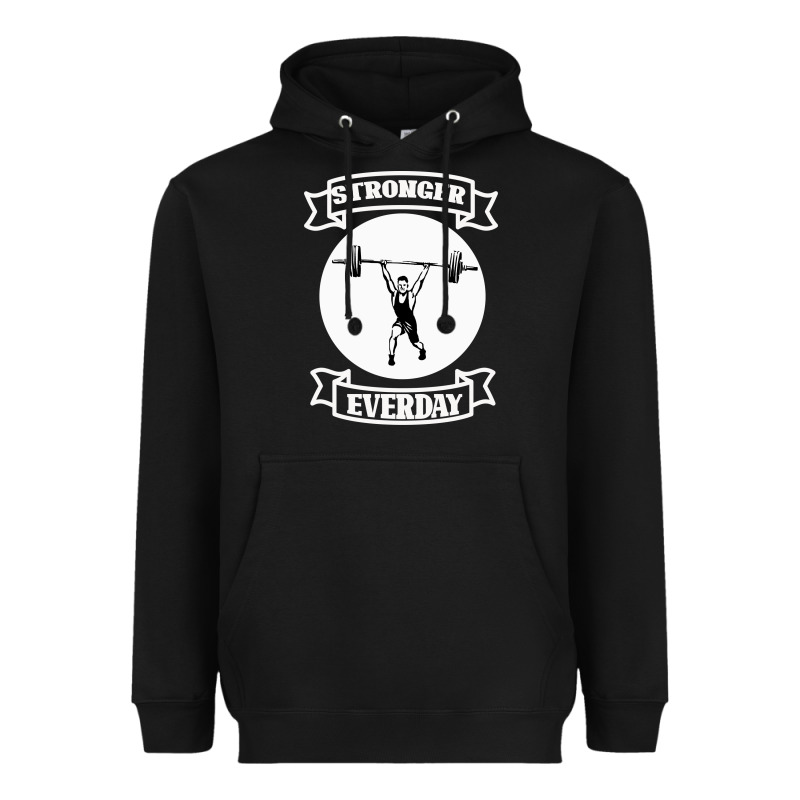 Stronger Everday Heavyweight Hoodie by Bettercallsaul | Teevron