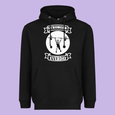 Stronger Everday Heavyweight Hoodie Designed By Bettercallsaul