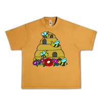 Peanut Butter bee hive Urban Heavy Tee - artisFamous