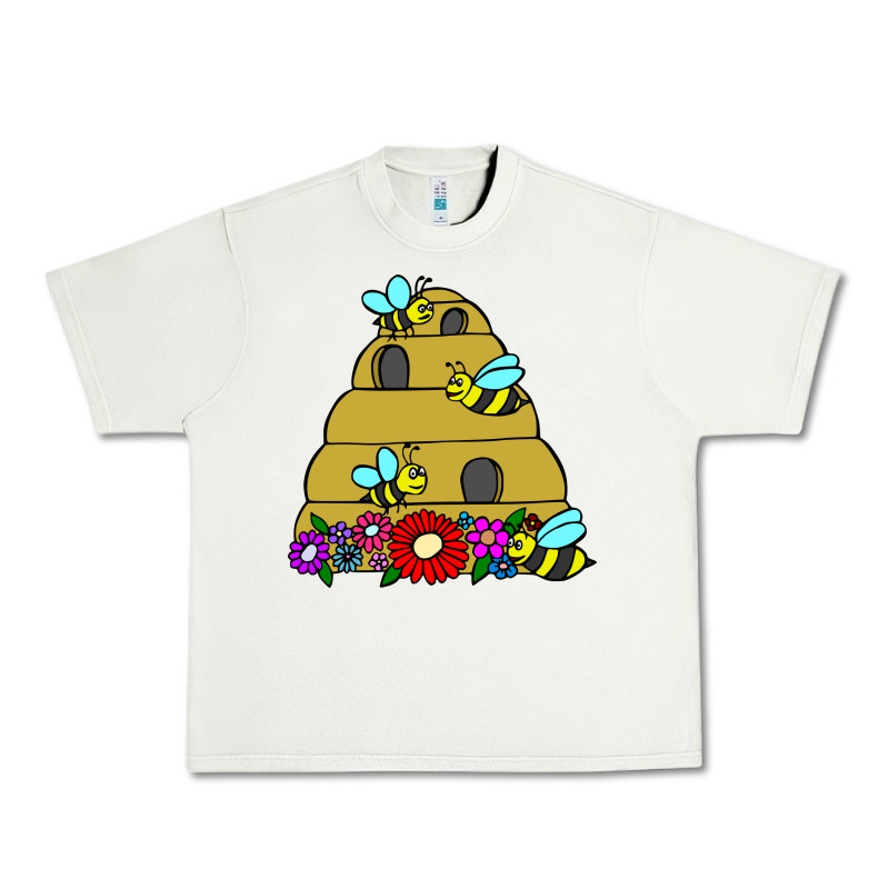 Bee Hive Urban Heavy Tee by artisFamous | Teevron