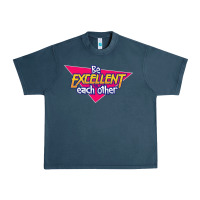 Midnight Navy be excellent to each other Urban Heavy Tee - artisFamous