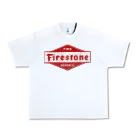 White firestone tires classic active t shirt Urban Heavy Tee - artisFamous