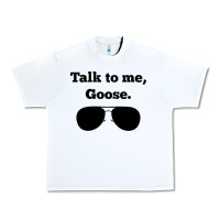 White talk to me goose sunglasses funny Urban Heavy Tee - artisFamous
