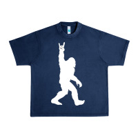 Navy the mountain sasquatch Urban Heavy Tee - artisFamous