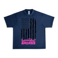 Navy beautiful badass american Urban Heavy Tee - artisFamous