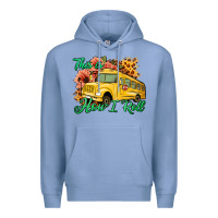 Colony Blue This is How I Roll Woman Bus Driver Premium Hoodie - Jasminsmagicworld