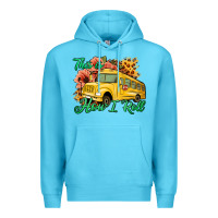 Ocean Blue This is How I Roll Woman Bus Driver Premium Hoodie - Jasminsmagicworld