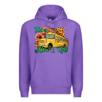Purple This is How I Roll Woman Bus Driver Premium Hoodie - Jasminsmagicworld