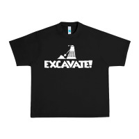 Black excavate funny Urban Heavy Tee - artisFamous