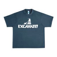 Midnight Navy excavate funny Urban Heavy Tee - artisFamous