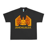 Pigment Black shiva hinduism modular synthesizer synth Urban Heavy Tee - artisFamous