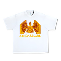 White shiva hinduism modular synthesizer synth Urban Heavy Tee - artisFamous