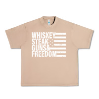 Burro whiskey steak guns freedom Urban Heavy Tee - artisFamous