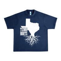 Navy texas roots vintage usa Urban Heavy Tee - artisFamous