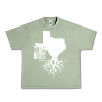 Oil Green texas roots vintage usa Urban Heavy Tee - artisFamous