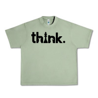Oil Green think chess Urban Heavy Tee - artisFamous