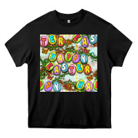 Black Happy Easter Seamless Pattern Heavy Core Tee - BundleAndBundleShop