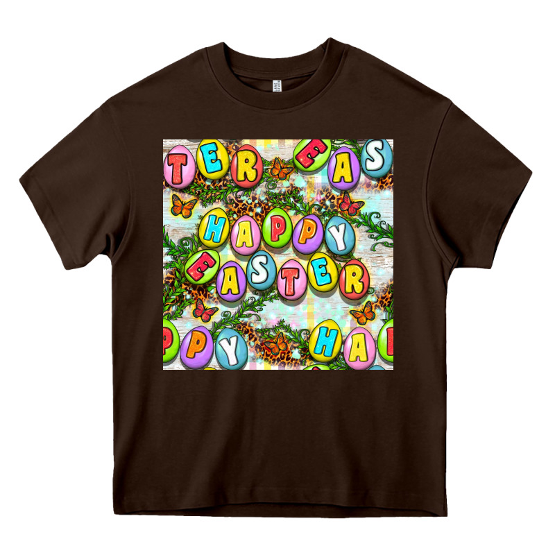 Happy Easter Seamless Pattern Heavy Core Tee by BundleAndBundleShop | Teevron