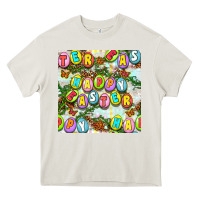 Cream Happy Easter Seamless Pattern Heavy Core Tee - BundleAndBundleShop
