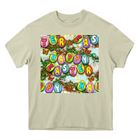 Mossy Happy Easter Seamless Pattern Heavy Core Tee - BundleAndBundleShop