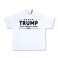 White trump 2024 Urban Heavy Tee - artisFamous