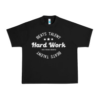 Black hard work beats talent Urban Heavy Tee - artisFamous