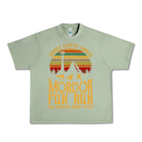 Oil Green middle earth's annual mordor fun run Urban Heavy Tee - artisFamous