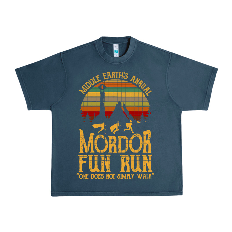 Middle Earth's Annual Mordor Fun Run Urban Heavy Tee by artisFamous | Teevron