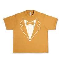 Peanut Butter fake tux tuxedo suit tie Urban Heavy Tee - artisFamous