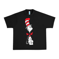 Dr Seuss The Cat In The Hat Urban Heavy Tee | Teevron