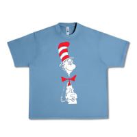 Pebble Blue dr seuss the cat in the hat Urban Heavy Tee - artisFamous