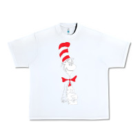 White dr seuss the cat in the hat Urban Heavy Tee - artisFamous